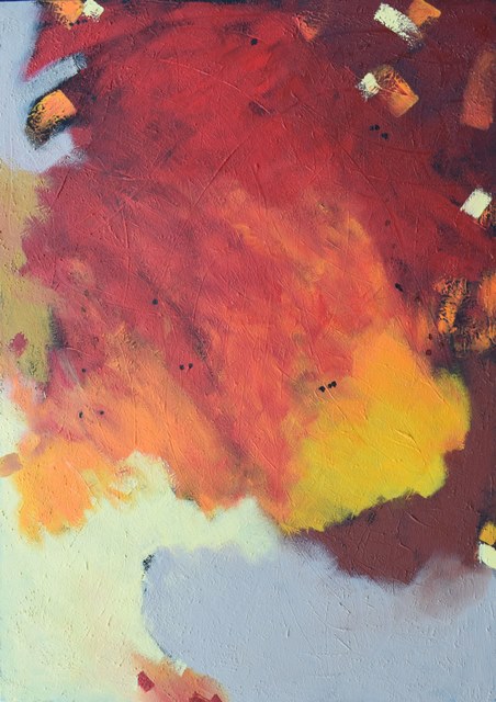 /Strukturen Kunst Bild hochformat- peggy liebenow